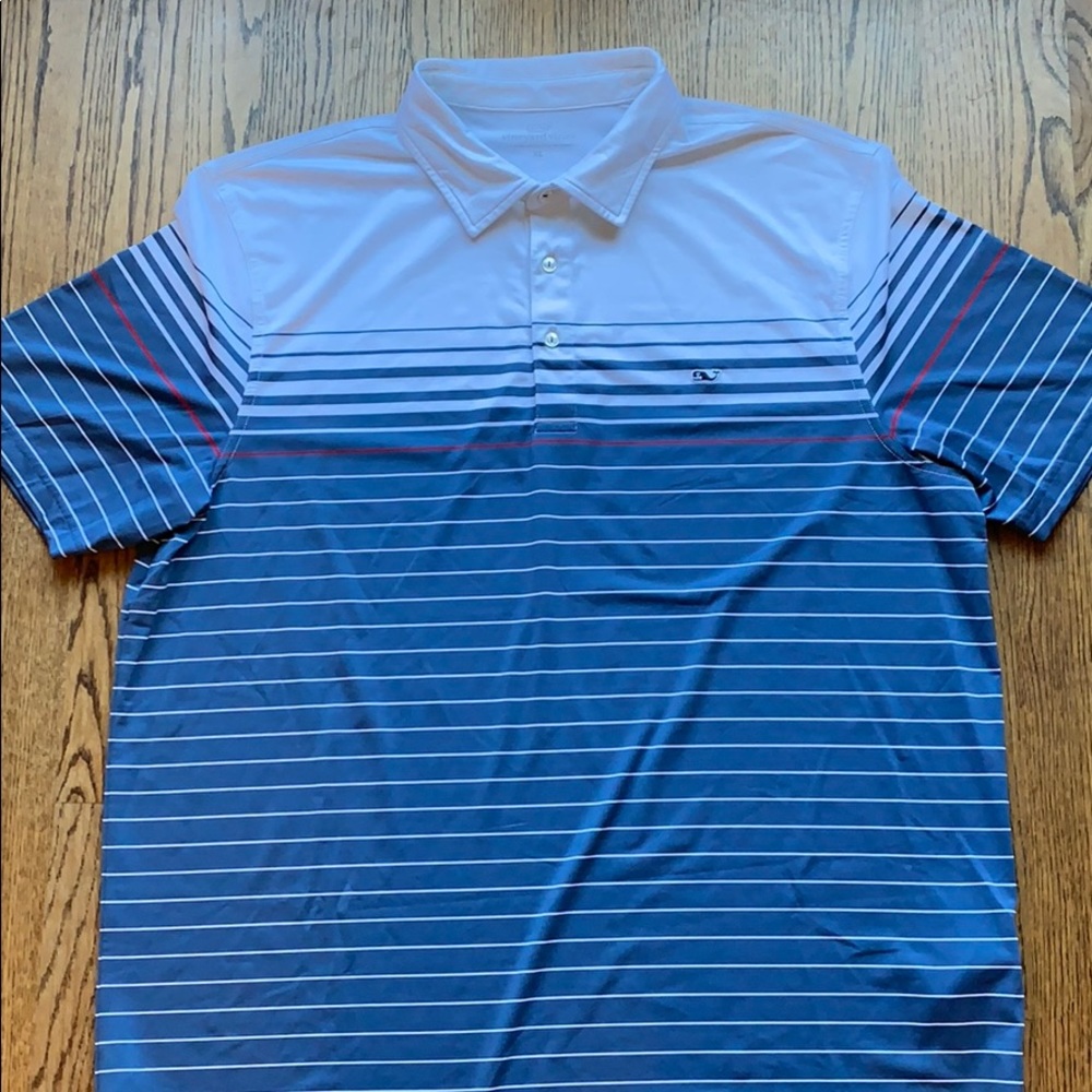Men’s Vineyard Vines Striped Polo